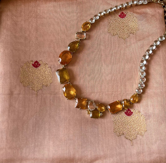 Authentic Chanderi Pure Silk Sari | Eknaliya Meenakari Butta Handloom Saree | Dusty Peach | Summer saree | Day wear sari Sattva Weaves | USA
